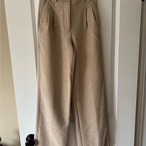 Wilfred Pant from Aritzia Classic Tan Trousers
